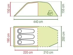 Coleman Coastline 3 Plus Tunneltent -Buitenkampeerwinkel 187863 187863 images other pop coleman coastline3plus fp 1 ecommerce
