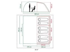 Coleman Vespucci 6 Tunneltent -Buitenkampeerwinkel 357053 357053 images other coleman vespucci 6 3 2 ecommerce