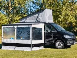 Thule Rain Blocker Front G2 Voorwand MINIVAN (K) 147 -Buitenkampeerwinkel 548426 548426 images other thule rain blocker g2 pack minivan ecommerce 3