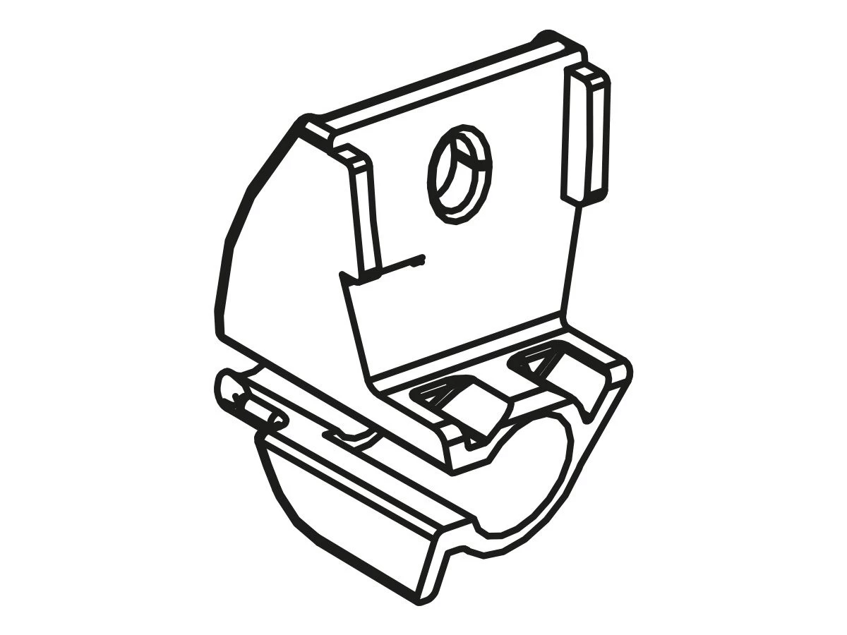 Fiamma Scharnierstuk Staander Rechts F80S 3 Fiamma Scharnierstuk Staander Rechts F80S