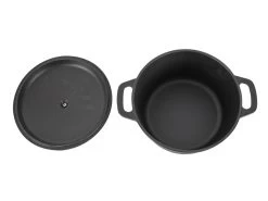 Merkloos Cast Iron 24 Cm Gietijzeren Braadpan -Buitenkampeerwinkel braadpan gietijzer 24cm 4 ecommerce 41fe