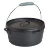 Merkloos Cast Iron 8 Liter Gietijzeren Braadpan -Buitenkampeerwinkel cast iron 4liter gietijzeren braadpan ecommerce d2a4 1