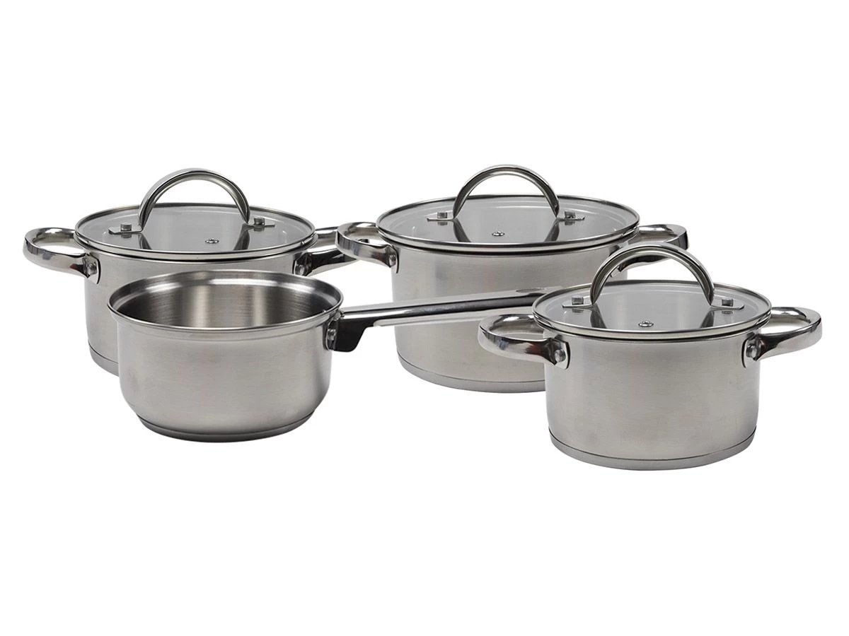 Merkloos Cooking 7-delige Pannenset 3 Merkloos Cooking 7-delige Pannenset