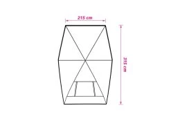 Obelink Elbe Multi Luifel 11 Obelink Elbe Multi Luifel -Buitenkampeerwinkel elbe multiluifel floor plan ecommerce
