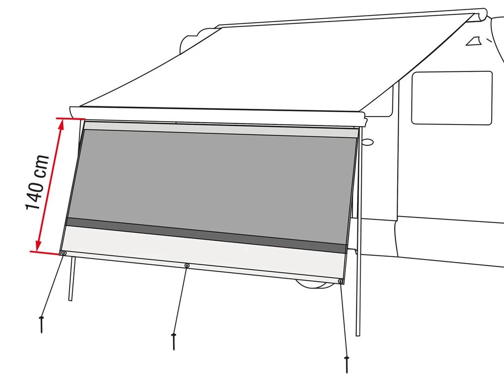 Fiamma Blocker Voorwand 335 4 Fiamma Blocker Voorwand 335 - Afbeelding 2