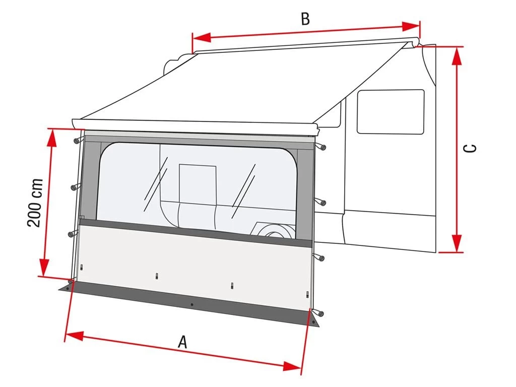 Fiamma Blocker Pro Voorwand 285 6 Fiamma Blocker Pro Voorwand 285 - Afbeelding 4