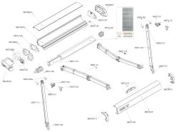 Fiamma Eindkap Cassette Rechts F40 -Buitenkampeerwinkel fiamma f40van spare parts 3 ecommerce 73e6