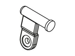 Fiamma Scharnierstuk Staander Aluminium Links F80S