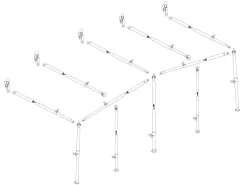 Isabella Eclipse MegaFrame G20/G21 Luifelframe