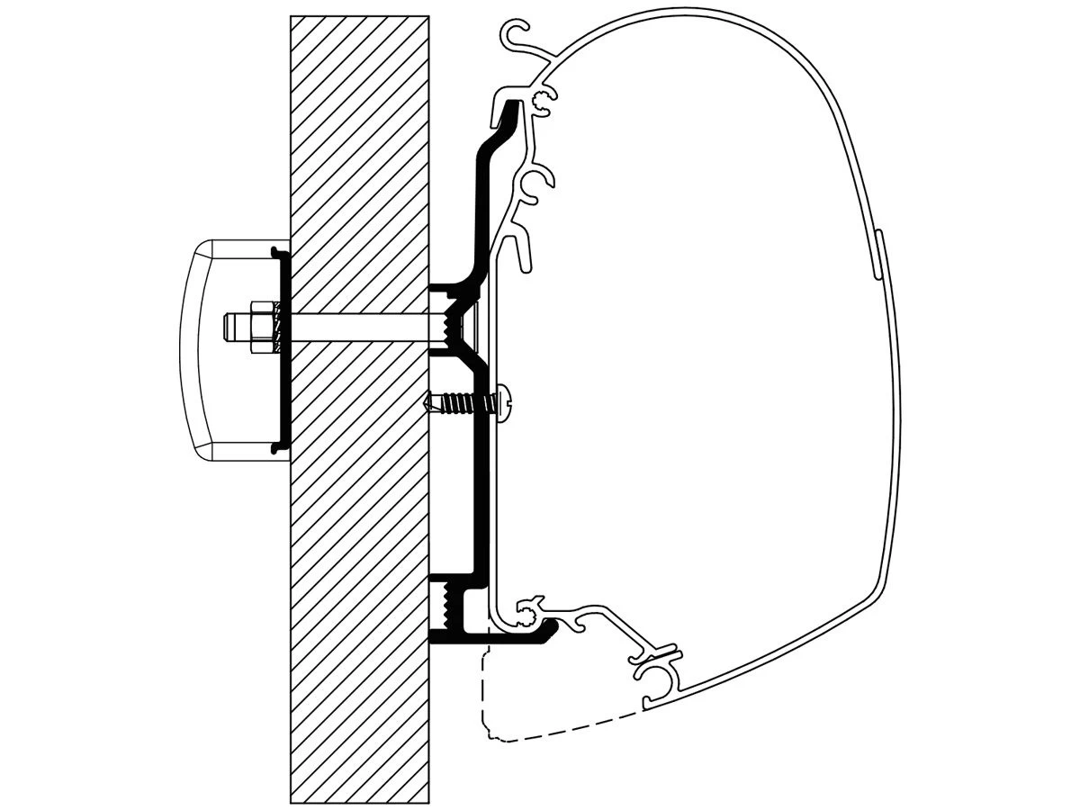 Thule Adapter Bürstner 2017 3 Thule Adapter Bürstner 2017