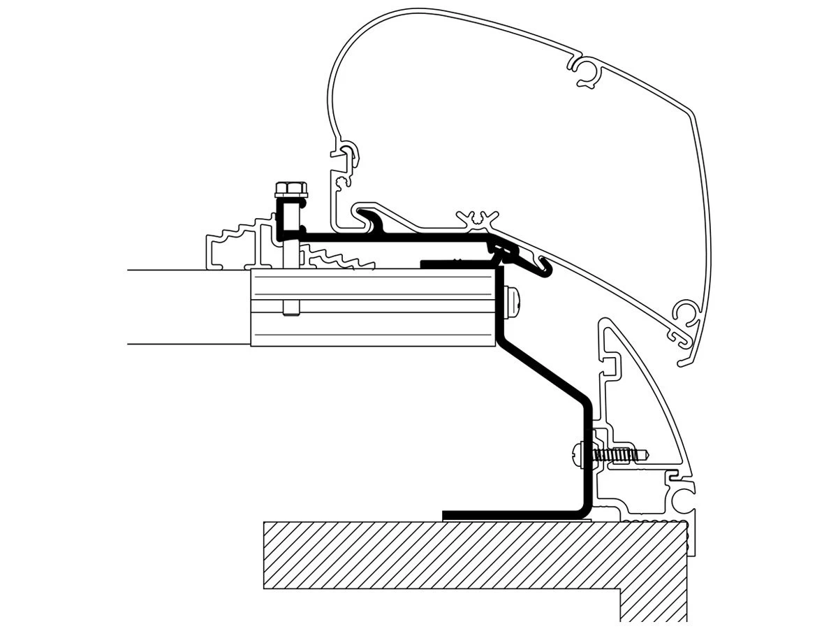 Thule Adapter Fendt Brillant 3 Thule Adapter Fendt Brillant