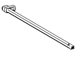 Thule Omnistor 1200 Eindstuk Ligger Links 230-325