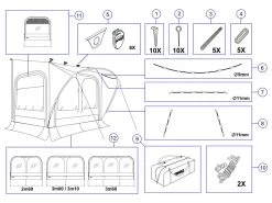 Thule Omnistor Bevestigingsogen Voorlijst Quickfit -Buitenkampeerwinkel thule quickfit spare parts 3 ecommerce 1d6e