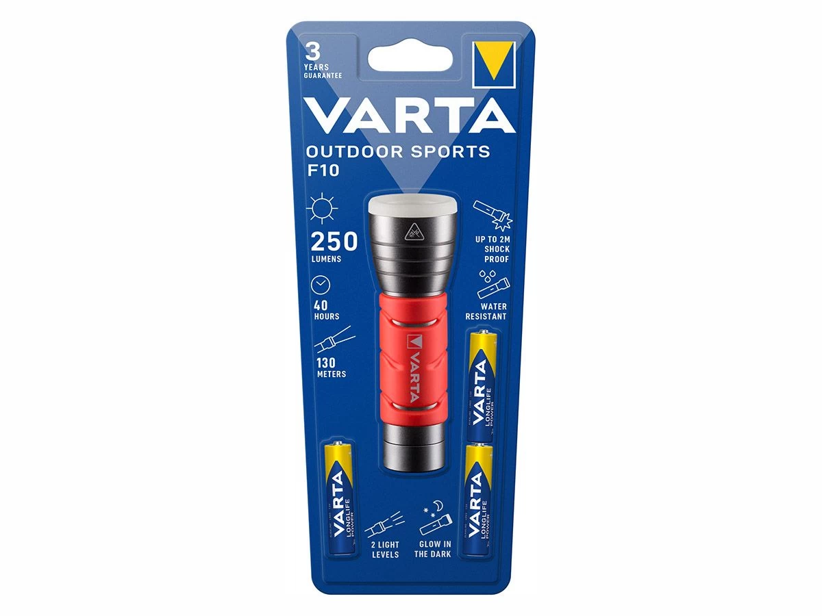 Varta LED Outdoor Sport Zaklamp 4 Varta LED Outdoor Sport Zaklamp - Afbeelding 2