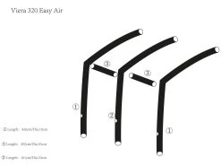 Obelink Viera 320 Easy Air Hoofd Airtube Links/rechts -Buitenkampeerwinkel viera 320 easy air ecommerce cbf6 1