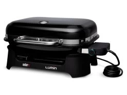Weber Lumin Elektrische Barbecue -Buitenkampeerwinkel weber lumin black2 ecommerce
